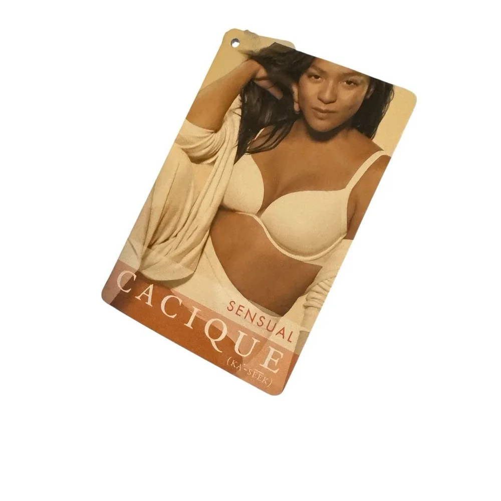 Cacique Blue Lace Underwire Bra
